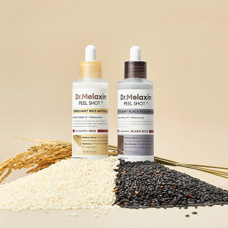 Dr. Melaxin Rice Peel Essence – Gentle Exfoliation