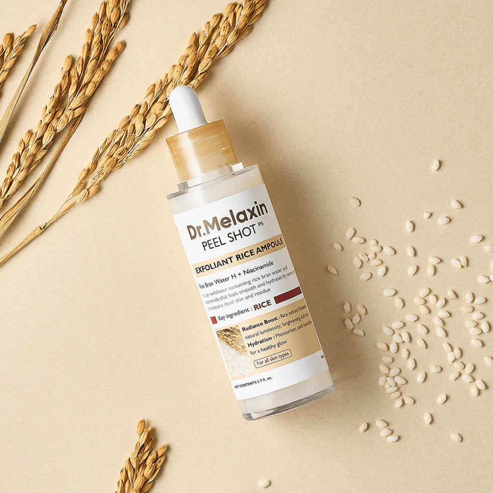 Dr. Melaxin Rice Peel Essence – Gentle Exfoliation